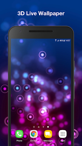 Android application Particle Live Wallpaper screenshort