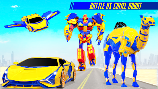 Police Camel Robot Car Game 7 screenshots 1