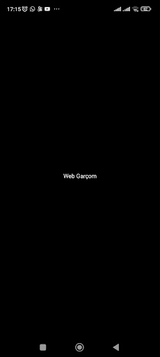 Android application Web Garçom screenshort