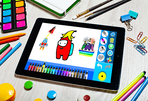 Among US Coloring 2 Screen 2