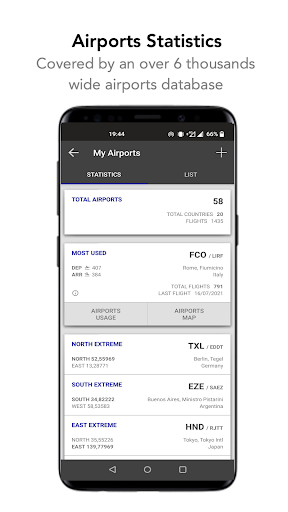 Screenshot of Flight Logbook Lite