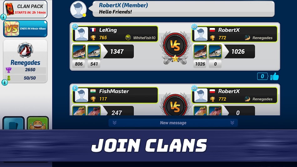 #7. Fishing Clash: Sport Simulator (Android) Által: Ten Square Games