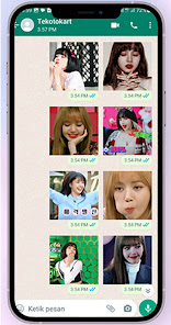 Captura de Pantalla 6 Lisa Animated Emoji WA Sticker android