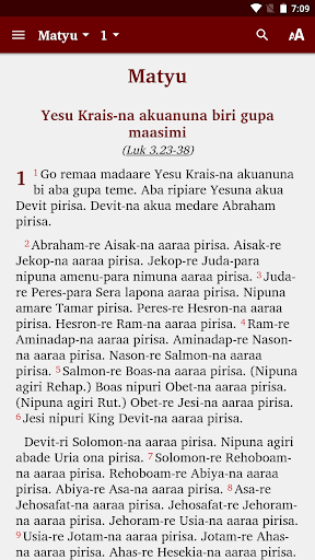 Android application West Kewa - Bible screenshort