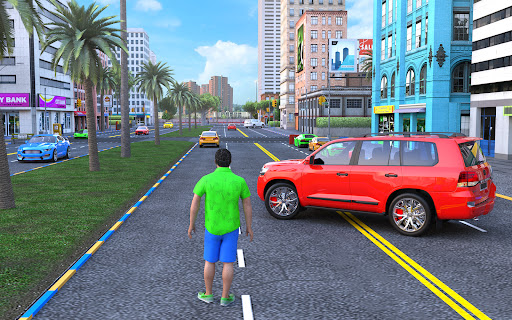 Crazy Prado Parking Car Games screenshot 9