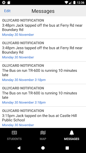 OllyCard Screen 3