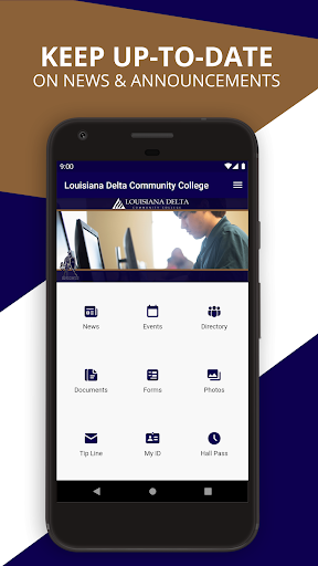 Android application Delta Community College LA screenshort