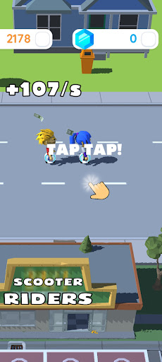 Idle Scooter Riders Screen 2