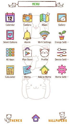 Three Kitties Theme +HOME Screenshot 2 - AppWisp.com