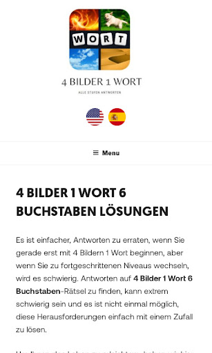Android application 4 Bilder 1 Wort Lösungen screenshort