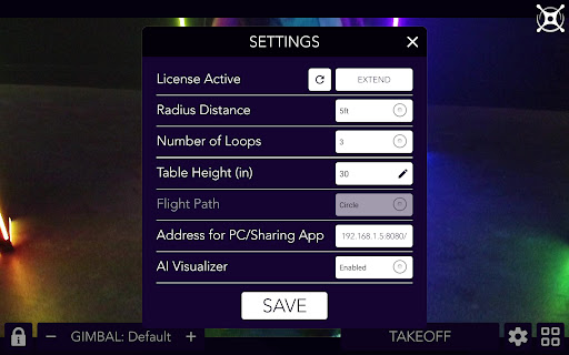 Android application 360 Drone Booth screenshort