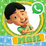 Cover Image of Télécharger Chat Mail Upin Ipin - games mail.1.0 APK