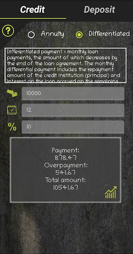 CD Calculator Screen 2