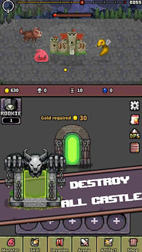 Android application Idle Castle Summoner screenshort