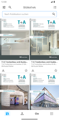 Android application Trockenbau und Ausbau screenshort
