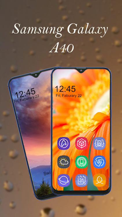 Theme for Samsung Galaxy A40 - 1.0.8 - (Android)