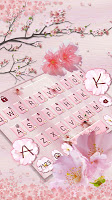 screenshot of Sakura Floral Theme