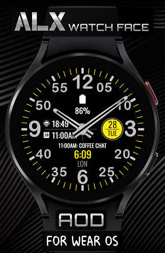 ALX13 Analog Watch Face