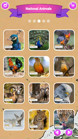 Game screenshot National Animals Puzzle apk download