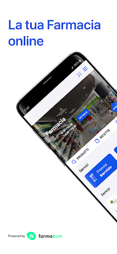 Android application Farmacia Centrale Garraffa screenshort
