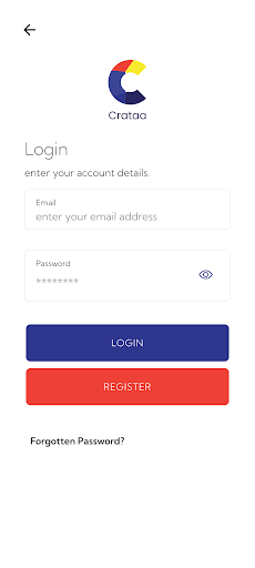 Android application Crataa screenshort