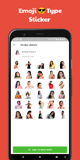 Screenshot of Rashmika Mandanna - WASticker