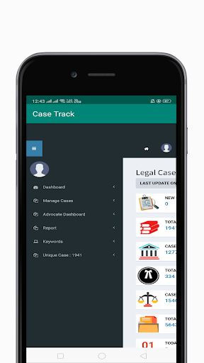 CaseTrack Screen 2