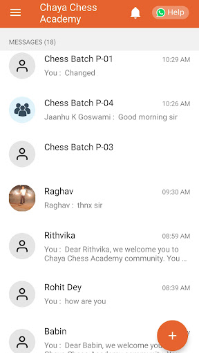 Chaya Chess Academy Screen 3