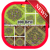100 Maps of Clash Of Clans2016 icon