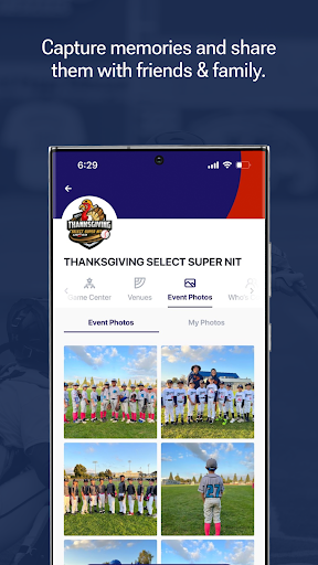 Screenshot of USSSA