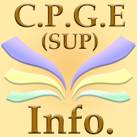 Informatique CPGE SUP