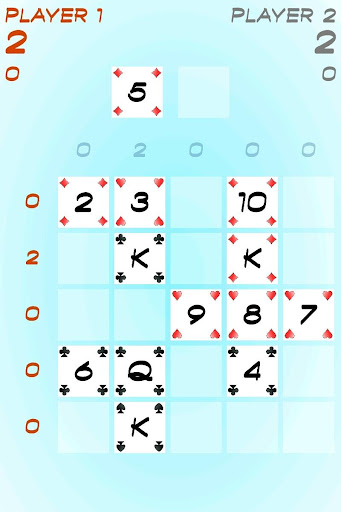 Android application Crossy Poker - 5x5 cards fight screenshort