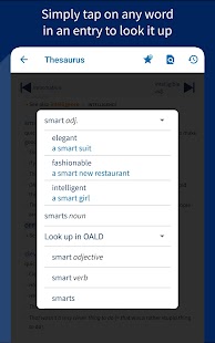 Oxford Advanced Learner's Dict Screenshot