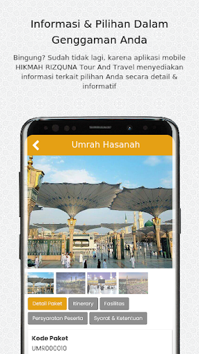 HIKMAH RIZQUNA Tour And Travel Screen 3