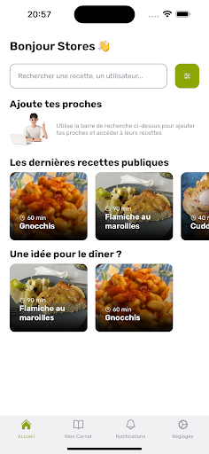 Android application Pastina screenshort