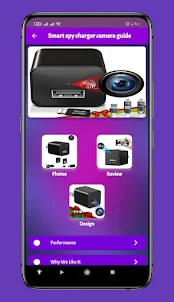 Smart spy charger camera guide