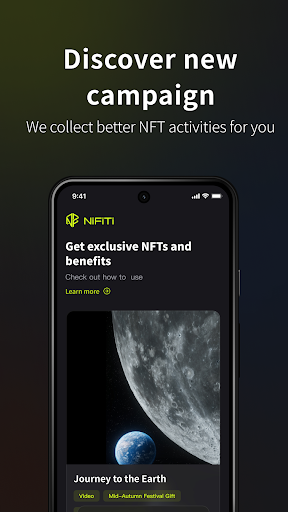 Android application NiFiTi screenshort