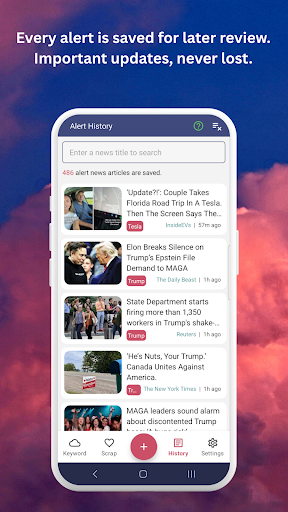 NewsPing: News that finds you screenshot 5
