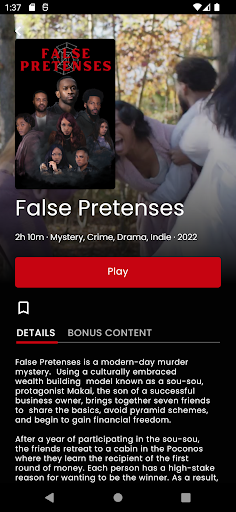 FALSE PRETENSES Screen 3