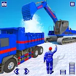 Cover Image of Download Grand Snow Excavator Simulator :Road Construction  APK