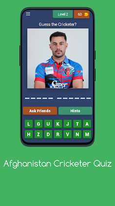 Afghanistan Cricketer Quiz - Screenshot 3