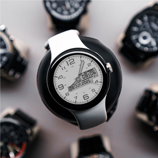 Modern clock screenshot 0