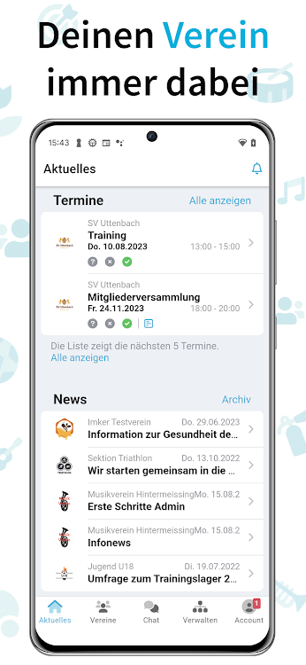 Vereinsplaner: App für Vereine - 2.19.12 - (Android)