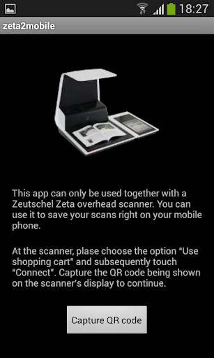 Android application zeta2mobile screenshort