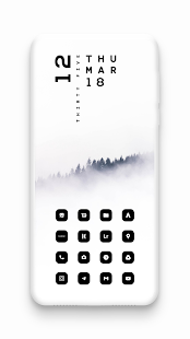 Adaptive Black - Icon Pack Screenshot