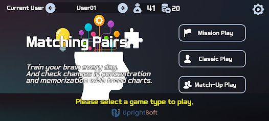 UprightSoft Matching Pairs 2.0.2 APK + Mod (Unlimited money) untuk android