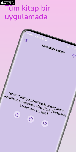 Android application Kıymetsiz Yazılar screenshort