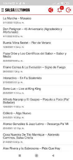 Salsa Son Timba Screen 3