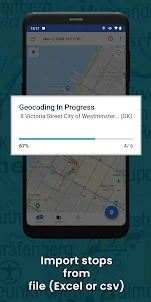 Maposcope Planificador de ruta
