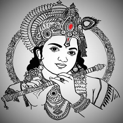 Bhagavad Gita in Hindi and Eng  Icon